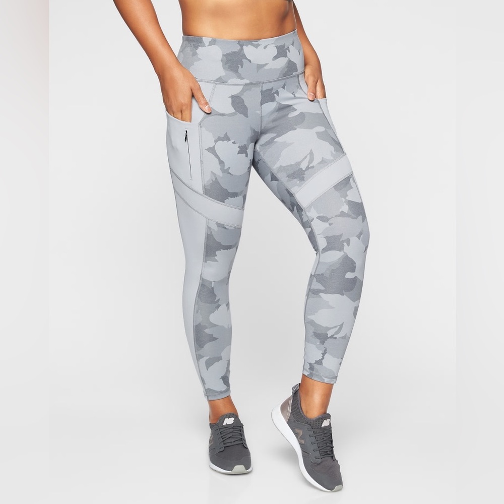 Athleta All In Camoflauge tights
